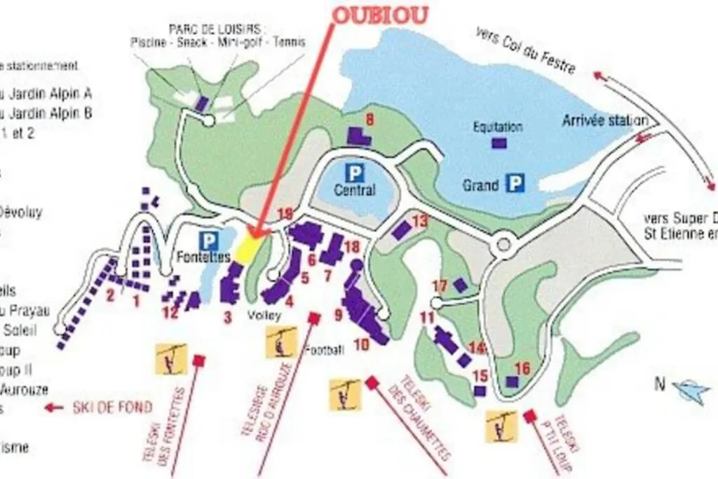 Διαμέρισμα Appartement Duplex 7 Pers 3 Chambres Pied Des Pistes La Joue Du Loup Saint-Étienne-en-Dévoluy
